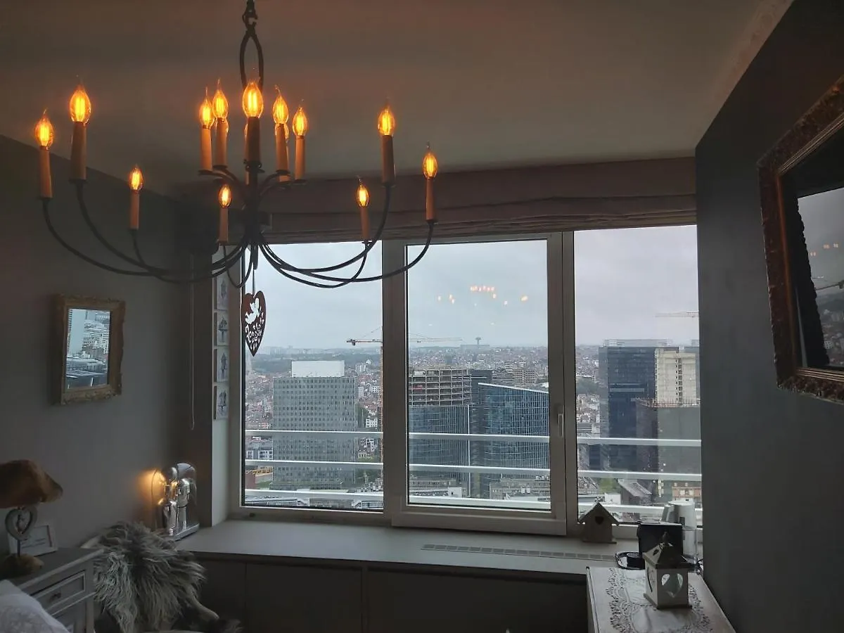 Romantic Room In Brussels Sky Belgien
